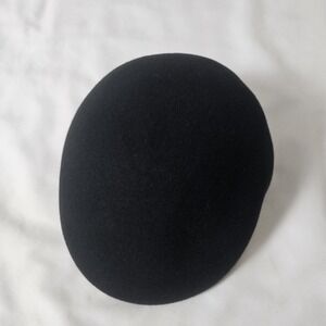 Country Gentleman Mens XL Black Wool Newsboy Ivy Cap Cabbie Classic